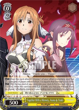 Together With a Memory, Asuna & Yuuki (V.2 - Super Rare)