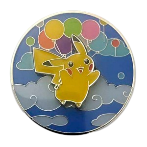 Celebrations: Flying & Surfing Pikachu Pin