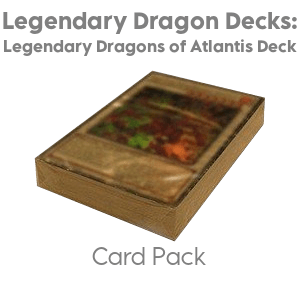 Legendary Dragon Decks: Legendary Dragons of Atlantis Deck Card Pack