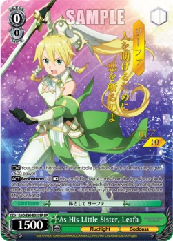 As His Little Sister, Leafa (V.3 - Special Rare)