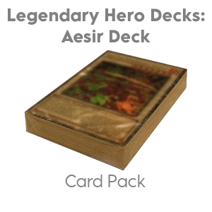 Legendary Hero Decks: Aesir Deck Card Pack