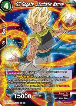 SS Gogeta, Acrobatic Warrior (V.1 - Expansion Rare)