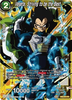 Vegeta, Striving to be the Best (V.1 - Feature Rare)