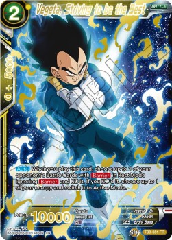 Vegeta, Striving to be the Best (V.2 - Feature Rare)