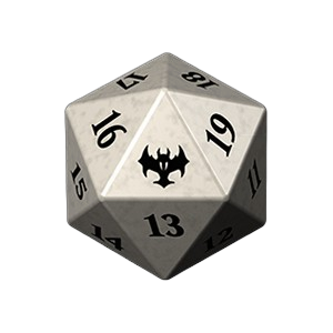 Innistrad: Crimson Vow: D20 Die (White)