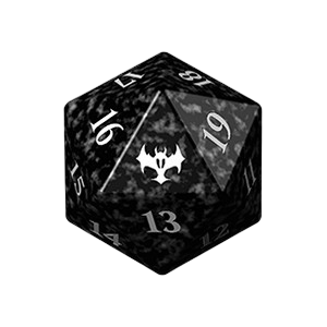 Innistrad: Crimson Vow: D20 Die (Black)