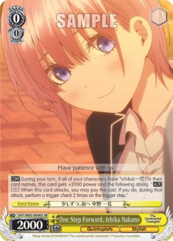 One Step Forward, Ichika Nakano (V.2 - Super Rare)