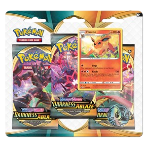 Darkness Ablaze: Flareon 3-Pack Blister