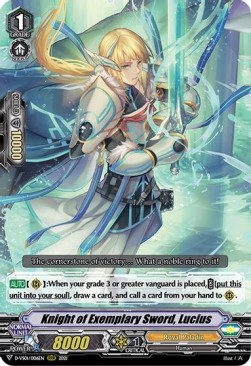 Knight of Exemplary Sword, Lucius [V Format]