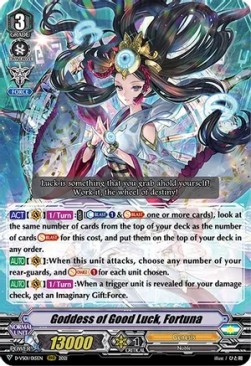 Goddess of Good Luck, Fortuna [V Format] (V.1 - Triple Rare)