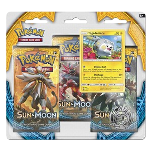 Sun & Moon: Togedemaru 3-Pack Blister