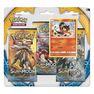 Sun & Moon: Litten 3-Pack Blister