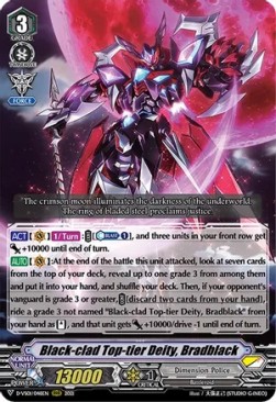 Black-clad Top-tier Deity, Bradblack [V Format]