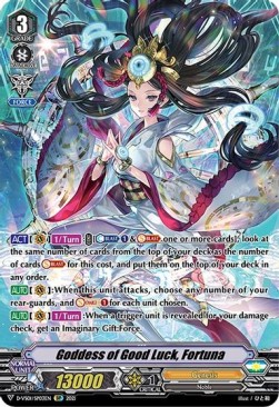 Goddess of Good Luck, Fortuna [V Format] (V.2 - Special Parallel)