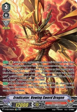 Eradicator, Vowing Sword Dragon [V Format] (V.2 - Special Parallel)