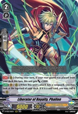 Liberator of Royalty, Phallon [V Format]