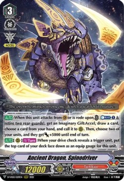 Ancient Dragon, Spinodriver [V Format] (V.1 - Triple Rare)