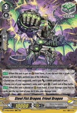 Steel Fist Dragon, Frioul Dragon [V Format]