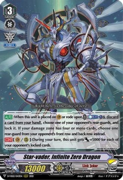 Star-vader, Infinite Zero Dragon [V Format] (V.1 - Triple Rare)