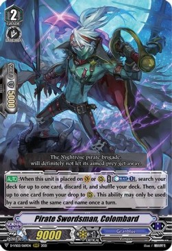 Pirate Swordsman, Colombard [V Format]