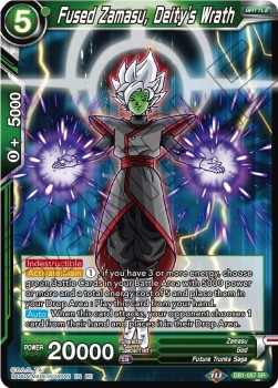 Fused Zamasu, Deity's Wrath (V.1 - Super Rare)