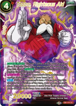 Toppo, Righteous Aid (V.2 - Uncommon)