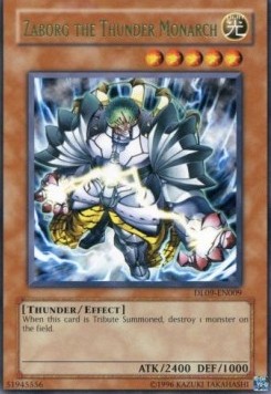 Zaborg the Thunder Monarch (V.2 - Rare)