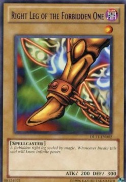 Right Leg of the Forbidden One (V.3 - Rare)