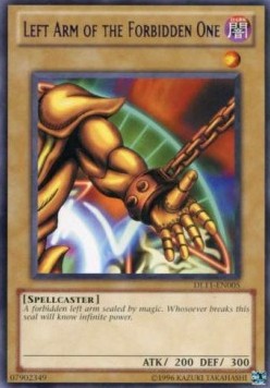 Left Arm of the Forbidden One (V.3 - Rare)