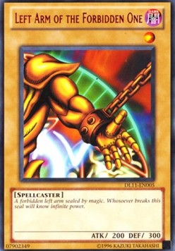 Left Arm of the Forbidden One (V.4 - Rare)