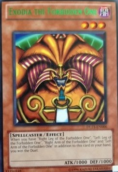 Exodia the Forbidden One (V.2 - Rare)