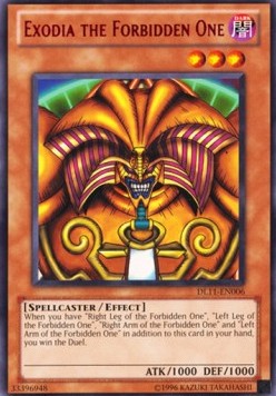 Exodia the Forbidden One (V.4 - Rare)