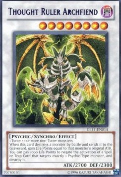 Thought Ruler Archfiend (V.3 - Rare)