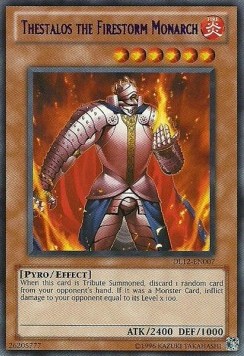 Thestalos the Firestorm Monarch (V.3 - Rare)