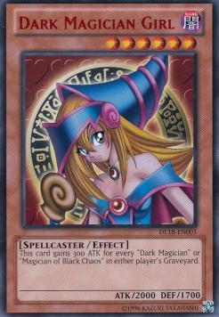 Dark Magician Girl (V.4 - Rare)