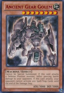 Ancient Gear Golem (V.4 - Rare)