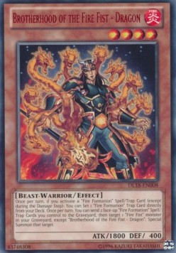 Brotherhood of the Fire Fist - Dragon (V.4 - Rare)