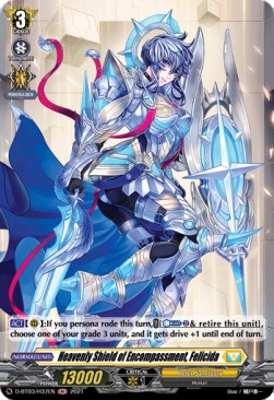 Heavenly Shield of Encompassment, Felicida [D Format] (V.2 - Holo)