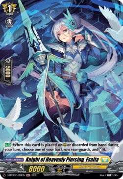 Knight of Heavenly Piercing, Esalta [D Format] (V.2 - Holo)