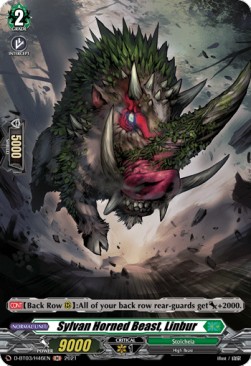 Sylvan Horned Beast, Linbur [D Format] (V.2 - Holo)