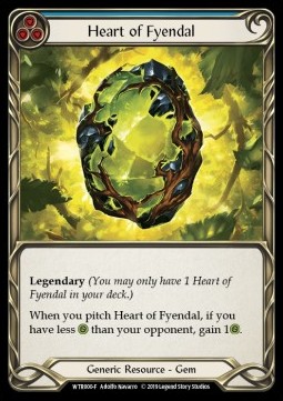 Heart of Fyendal (Cold Foil)