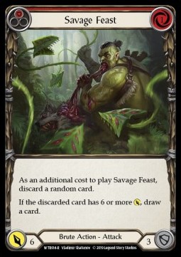 Savage Feast (Red) (Regular)