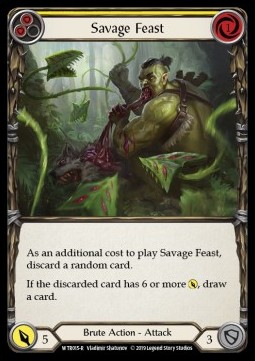 Savage Feast (Yellow) (Regular)