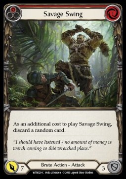 Savage Swing (Red) (Regular)