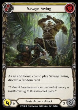 Savage Swing (Yellow) (Regular)