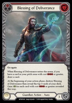 Blessing of Deliverance (Red) (Rainbow Foil)