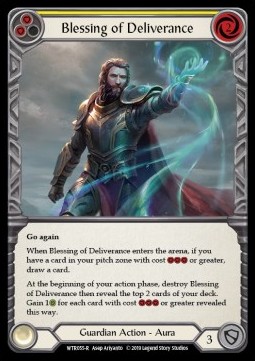 Blessing of Deliverance (Yellow) (Rainbow Foil)