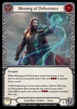 Blessing of Deliverance (Blue) (Rainbow Foil)