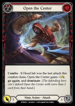 Open the Center (Red) (Rainbow Foil)