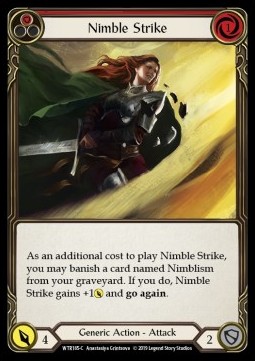 Nimble Strike (Red) (Regular)